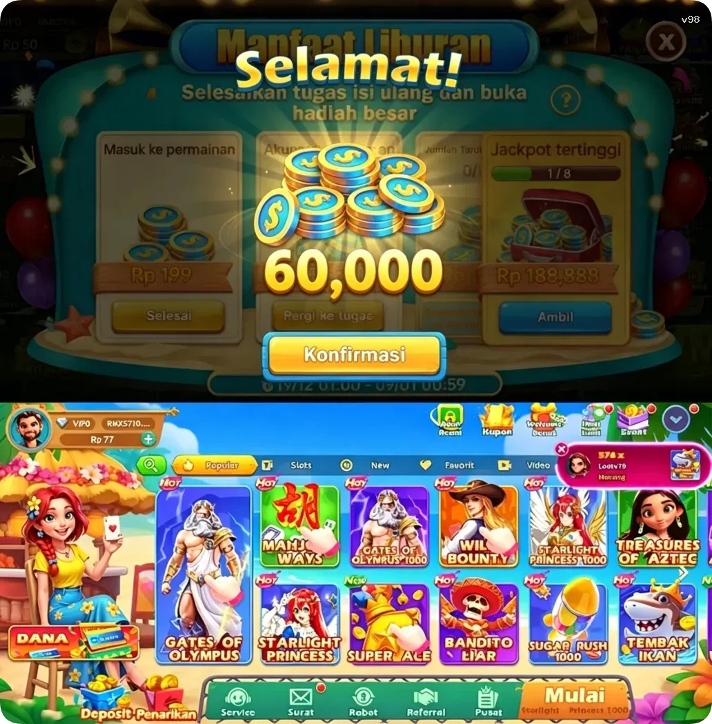 v98 Masuk - v98 Resmi